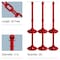 Mr. Chain Blue Light Duty Stowable Stanchion Kit and Chain, 6PK 73506-6 - alternate 10